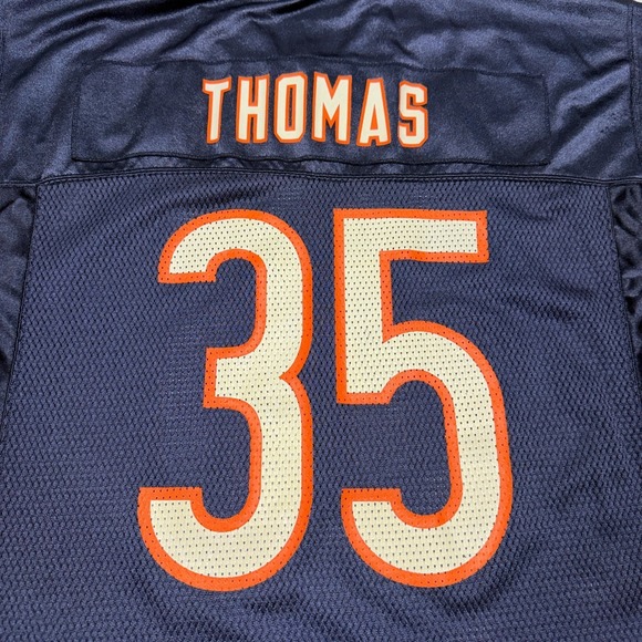 Vintage Reebok Chicago Bears Anthony Thomas #35 NFL Blue Jersey Size Mens Medium - Picture 16 of 16